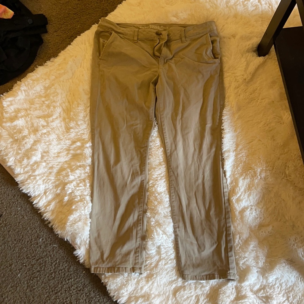 American eagle skinny khakis